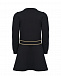 Черное платье с золотым лого Moschino | Фото 2