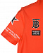 Оранжевый спортивный топ Burberry | Фото 4