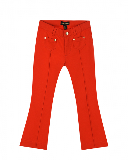 Красные джинсы-клеш  | Фото 1
