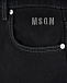 Черные прямые джинсы MSGM | Фото 6