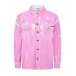 Розовая джинсовая куртка на кнопках Dolce&Gabbana | Фото 1