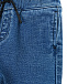 Голубые джинсы с белым логотипом Burberry | Фото 3
