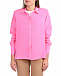 Розовая рубашка из шелка Les Coyotes de Paris | Фото 8