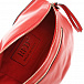Красная кожаная сумка на пояс 32x16x8 см  | Фото 5