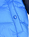 Голубой пуховый комбинезон Moncler | Фото 3