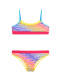 Раздельный купальник со сплошным разноцветным лого Dolce&Gabbana | Фото 1