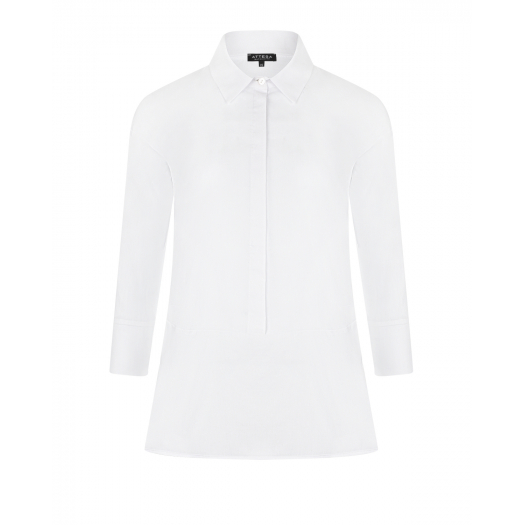 Белая блуза с рукавами 3/4 для беременных Attesa | Фото 1