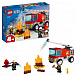 Конструктор CITY.Пожарная машина с лестницей Lego | Фото 10