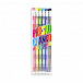 Набор стираемых цветных восковых мелков в форме ручки с ластиками, 12 цветов OOLY | Фото 3