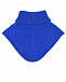 Синий шарф-горло из шерсти Il Trenino | Фото 2