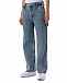 Голубые джинсы прямого кроя Mo5ch1no Jeans | Фото 6
