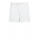 Белые шорты с отворотами 120% Lino | Фото 1