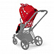 Ткань Seat Pack PRIAM III FE Jeremy Scott Petticoat Red CYBEX | Фото 5