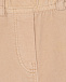 Бежевые вельветовые брюки IL Gufo | Фото 3