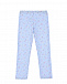 Голубая пижама с цветочным принтом Sanetta | Фото 3