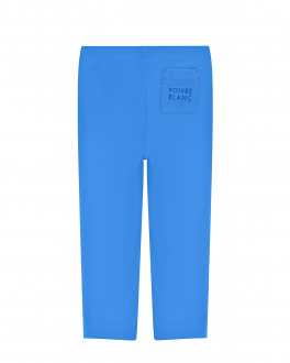 Голубые флисовые брюки Poivre Blanc Голубой, арт. W21-1520-BBUX DBLU DIVA BLUE | Фото 2