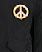 Черная куртка-бомбер с накладными карманами Molo | Фото 3