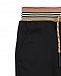 Хлопковые брюки с поясом на резинке Burberry | Фото 5