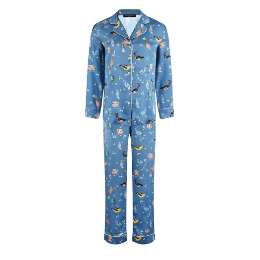 Комплект NICOLE Pajamas с принтом &quot;птицы&quot; Pietro Brunelli | Фото 1