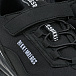 Черные кроссовки с эластичной шнуровкой и липучкой Bikkembergs | Фото 6