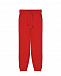Красные спортивные брюки с эластичным поясом Dan Maralex | Фото 5