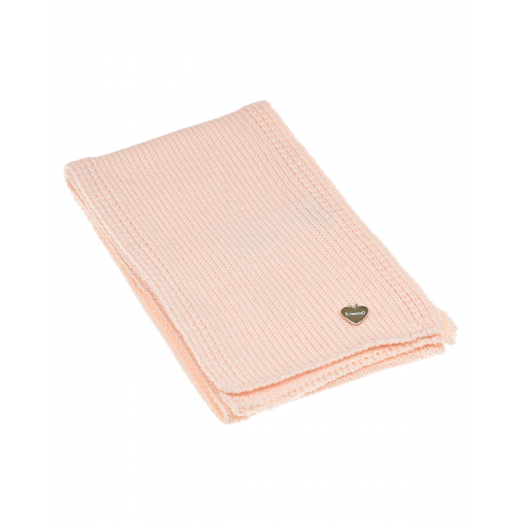 Розовый базовый шарф, 88x13 см Il Trenino | Фото 1