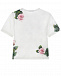 Белая футболка с принтом «Tropical rose» Dolce&Gabbana | Фото 5