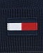 Синяя шапка с логотипом Tommy Hilfiger | Фото 3
