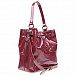 Красная сумка из лаковой эко-кожи, 22х22х13 см No. 21 | Фото 2