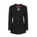 Черный пиджак с поясом Prairie Черный, арт. 201F21303FW Черный | Фото 1