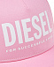 Розовая бейсболка с лого Diesel | Фото 3