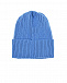 Голубая шапка с нашивкой &quot;ракета&quot; Regina | Фото 2