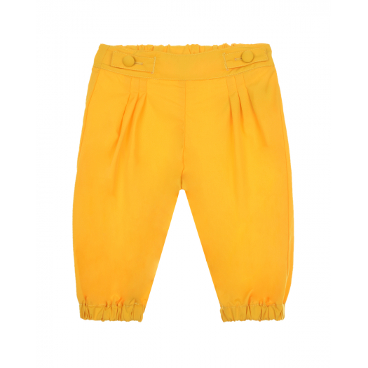 Желтые брюки с эластичным поясом Fendi | Фото 1