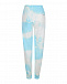 Бело-голубые джоггеры tie-dye Forte dei Marmi Couture | Фото 5