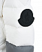 Белый удлиненный пуховик Moncler | Фото 3