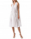Белое платье без рукавов Vivetta | Фото 3