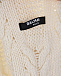 Бежевый свитер с высоким горлом Balmain | Фото 4