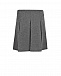 Серая юбка со складками Dal Lago | Фото 3