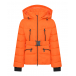 Оранжевая стеганая куртка с капюшоном Naumi | Фото 1