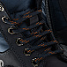 Темно-синие ботинки с текстильными вставками Bikkembergs | Фото 6