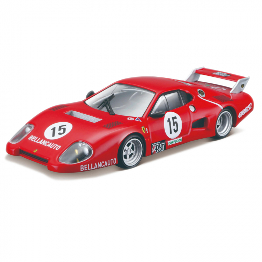 Машинка 1:43 Ferrari Racing - 512 BB II serie 1981 Bburago | Фото 1