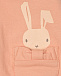 Спортивная куртка персикового цвета Sanetta Kidswear | Фото 3