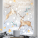 Наклейки на окно &quot;Рождественские олени&quot; Kotya Motya design | Фото 1