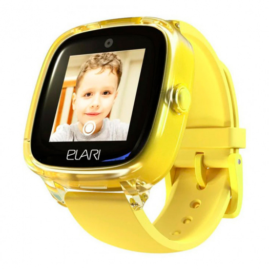 Детские умные часы KidPhone Fresh Yellow Elari | Фото 1