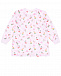 Розовая пижама с новогодним принтом Kissy Kissy | Фото 3