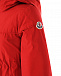 Пальто красного цвета с капюшоном Moncler | Фото 6