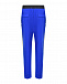 Синие брюки с заклепками на лампасах Parosh | Фото 5