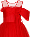 Красное платье с крупным бантом Sasha Kim | Фото 4