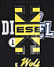 Черная футболка с двойным лого Diesel | Фото 3