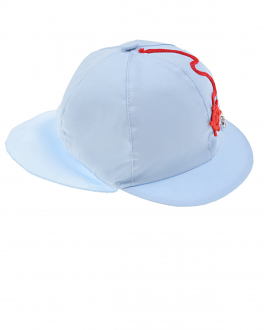 Голубая кепка с нашивкой &quot;штурвал&quot; Il Trenino Голубой, арт. 22-8124 10 | Фото 1